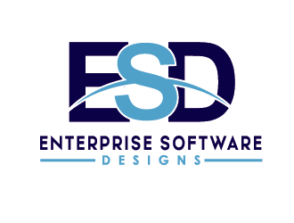 Enterprise Software Designs (ESD) logo design by axel182