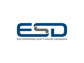 Enterprise Software Designs (ESD) logo design by pakNton