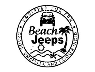 Beach Jeeps logo design by shere