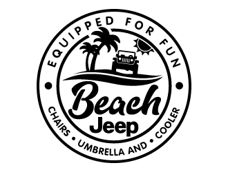Beach Jeeps logo design by jaize