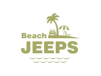 Beach Jeeps logo design by Kanya