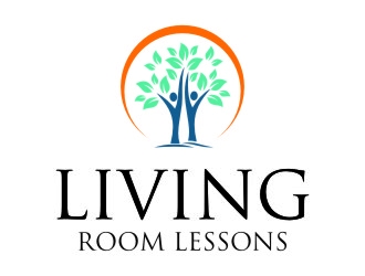 Living Room Lessons logo design by jetzu