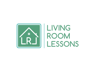 Living Room Lessons logo design by alby
