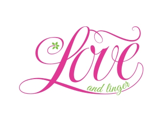 Love and Linger logo design by fawadyk