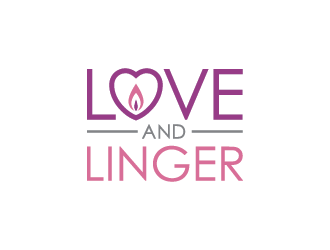 Love and Linger logo design by Andri