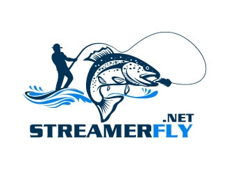 StreamerFly.net logo design by uttam