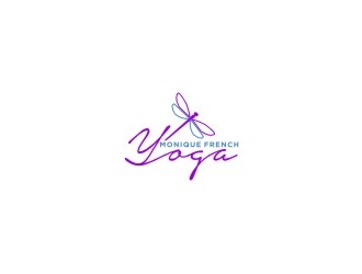Monique French Yoga logo design by bricton