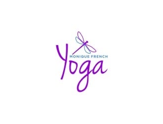 Monique French Yoga logo design by bricton