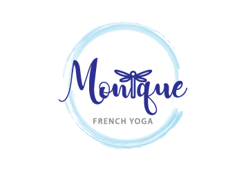 Monique French Yoga logo design by akupamungkas
