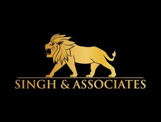 SINGH & ASSOCIATES  logo design by stayhumble