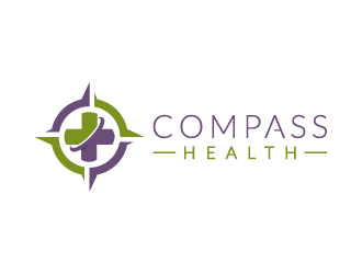 Compass Health logo design by pencilhand