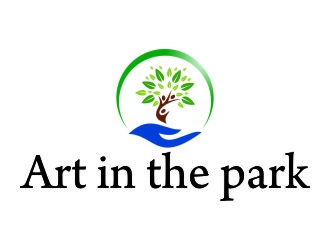 Art in the park logo design by jetzu
