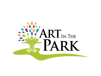 Art in the park logo design by MarkindDesign