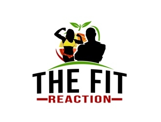 The Fit Reaction  logo design by bougalla005