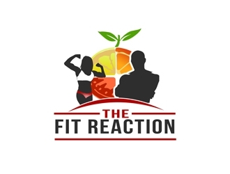 The Fit Reaction  logo design by bougalla005