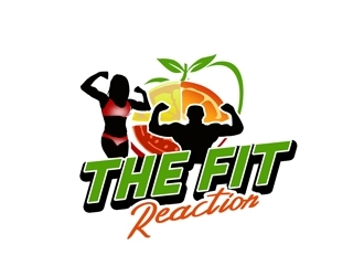 The Fit Reaction  logo design by bougalla005