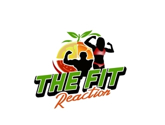 The Fit Reaction  logo design by bougalla005