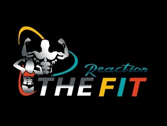The Fit Reaction  logo design by bougalla005