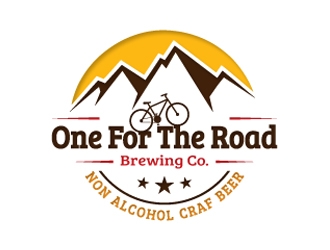 One For The Road Brewing Co.  logo design by 48art