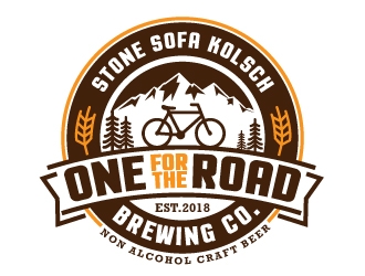 One For The Road Brewing Co.  logo design by jaize