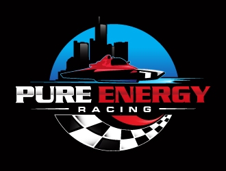 Pure Energy Racing logo design by Suvendu