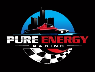 Pure Energy Racing logo design by Suvendu