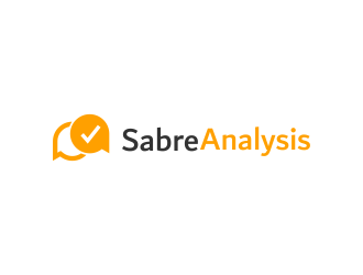 Sabre Analysis logo design by mikael
