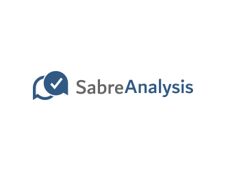 Sabre Analysis logo design by mikael
