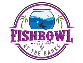 FISHBOWL at the banks logo design by shere