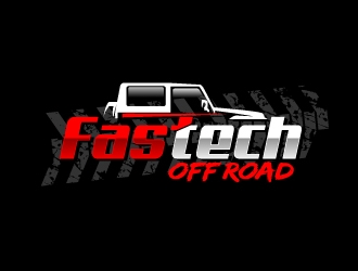 Fastech Auto Service logo design by jaize