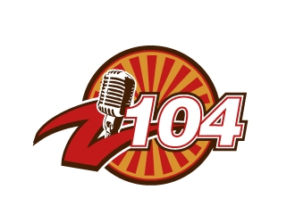 Z104 logo design by Xeon