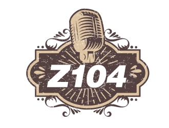 Z104 logo design by Xeon