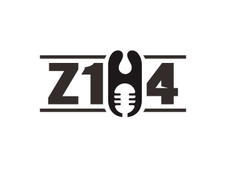 Z104 logo design by YONK