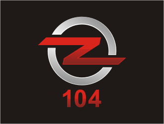 Z104 logo design by bunda_shaquilla