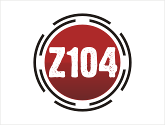 Z104 logo design by bunda_shaquilla