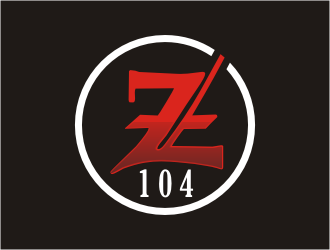 Z104 logo design by bunda_shaquilla