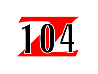 Z104 logo design by axel182