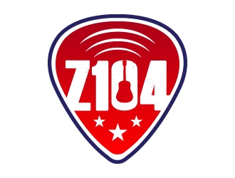 Z104 logo design by usef44
