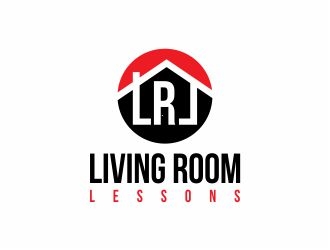 Living Room Lessons logo design by 48art