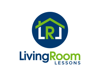 Living Room Lessons logo design by lexipej