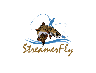 StreamerFly.net logo design by yurie