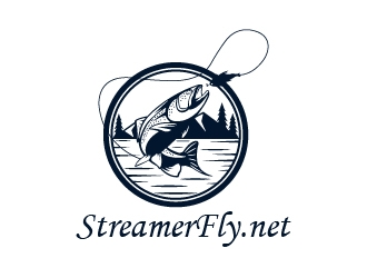 StreamerFly.net logo design by cybil