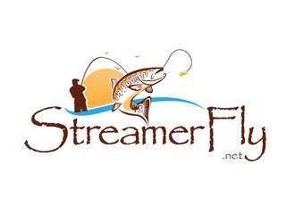 StreamerFly.net logo design by frontrunner