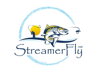 StreamerFly.net logo design by LogoInvent
