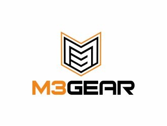 M3 GEAR logo design by 48art