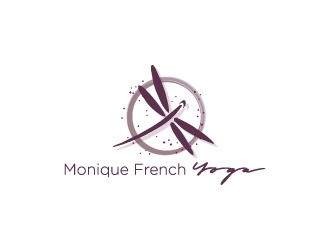 Monique French Yoga logo design by wongndeso