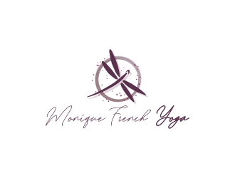 Monique French Yoga logo design by wongndeso