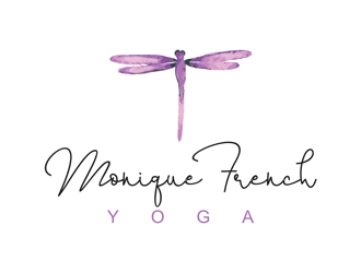Monique French Yoga logo design by logolady