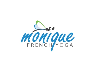 Monique French Yoga logo design by webmall