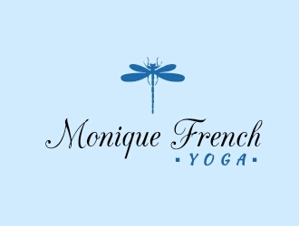 Monique French Yoga logo design by Rexx